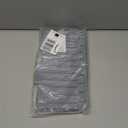 Amerner 20 inch Kitchen Sink Splash Guard, 10 Large Slope & Adaptable Hole Faucet Mat for Kitchen Sink, Silicone Sink Organizer Sponge Holder for Kitchen, Bathroom, RV, Bar, 20 x 5.5, Gray