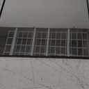 HIEEY 3 Way Mirror for Hair Cutting with LED,360 Trifold with Height Adjustable Telescoping Hooks,and 5X Magnification,for Makeup and Styling (Black)