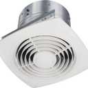 8 Inch Bathroom Exhaust Fan Ceiling Mount 200 CFM 8.5 Sones Kitchen Exhausts Fans,505 Exhaust Fan for Broan-NuTone,Vertical Discharge Ceiling Ventilation Fan for Bathroom Kitchen Laundry Room Garage