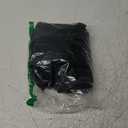 Women Lace Skirt Ruffle Mini Skirt Half Slip Layered Pleated Flowy Skirt, L, Color: A Black