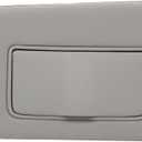 Dasbecan Left Driver Side Sun Visor with Light Compatible with Nissan Murano 2009 2010 2011 2012 2013 2014 Gray 96401-1AA1B