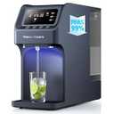 Reverse Osmosis Water Filter Countertop, UV Water Filtration System, 8-Stage RO Filtration Real Time TDS Display, BPA Free, PFAS, Lead & TDS Reduction (Sapphire Blue)