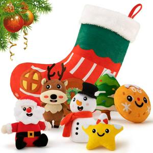 Baby's 1st Christmas Stocking with Toys