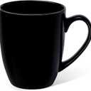 Urbanstrive 16 oz Large Coffee Mug with Handle Tea Cup Novelty Coffee Cup Idea Gift for Men Women Office Work, Black
