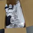 TFDER Baby Gym Play Mat, 8-in-1 Tummy Time Mat & Activity Gym, Washable Ball Pit, Infant Play Mat with Detachable Toys for Sensory Exploration and Motor Skill Development (Black White)