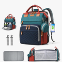 Diaper Bag Backpack, Multifunction Waterproof Diaper Bag for Baby, with Diaper Changing Station, Newborn Essentials Must Haves, Baby Portable Bag, Unisex