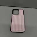 for iPhone 13 Pro Case with Wallet - Fits 4 Card Slots, Compatible with MagSafe for Women Aesthetic Durable PU Leather Credit Card Holder Kickstand Phone Cover for Apple 13 Pro, Stripe