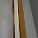 ShadesU Cordless Zebra Blinds Light Filtering Dual-Layer Window Shades for Privacy (Ivory Color) (Maximum Height 72") (Width 34")