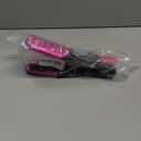 Chengu Hair Brush, Boar Bristles Clamp Double Sided Brush & V Shaped Styling Hair Comb, Straightening Knotty Unkempt Hair (Rose Red, Pink)