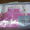 IR Imperial Rooms Twin Quilt Bedding Set Size (68 x 86) + 1 Pillow Shams (20 x 26 + 2) - 2 Pcs All Season Lightweight Reversible Microfiber Coverlet Embossed Quilt Bedspread (Purple)