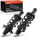 A-Premium Rear Complete Strut Assemblies with Coil Springs, Set of 2 | Compatible with Honda CR-V CRV 2007-2011