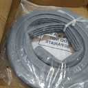 10 Ft Concrete Expansion Joint Filler Driveway Crack Filler Flexible EPDM Rubber Strip for Concrete Crack Repair Replacement Weathering Expansion Joint Upgrade (1 Inch)