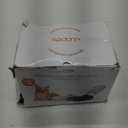 WOPET Automatic Cat Feeder 48H Programmable Pet Food Dispenser with Ice Pack for Freshness, Yogurt & Canned Meals  Perfect for Cats, Kittens & Small Dogs (Black)