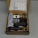 HIDALIFE Keyless Entry Door Lock with Keypad and Handle for Front Doors, Touchscreen Electronic Door Lock, Anti-peep Password, Auto-Locking, Matte Black