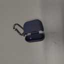 Lerobo Flower Engraved Case for AirPods 3rd Generation Case Cover with Keychain, Silicone Skin Cover Compatible with Apple AirPods 3rd Generation, Full Protection, Front LED Visible