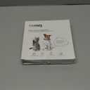 Coomazy Slow Feeder Dog Bowls, Silicone Dog Bowl with Suction Cups, Slow Feeder & Non-Slip Design, Boredom and Anxiety Reducer, Suitable for All Breed Dogs, Orange