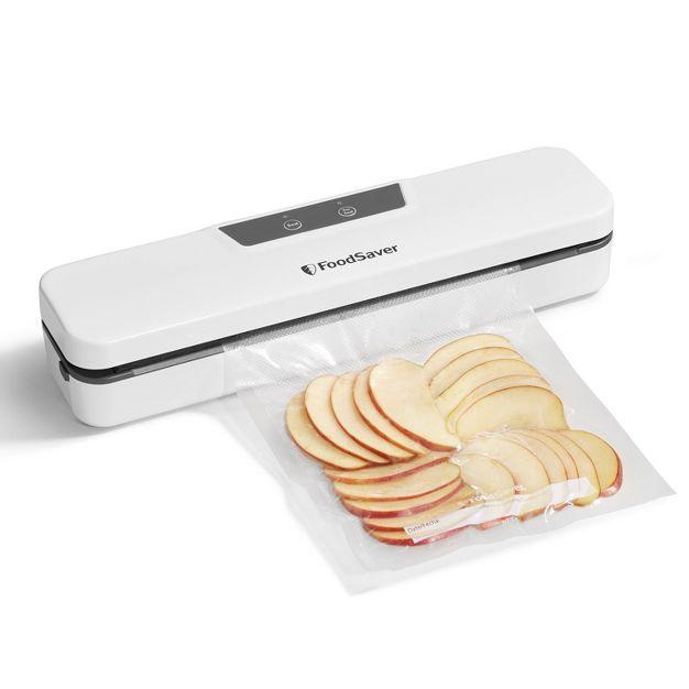 FoodSaver Everyday Vacuum Sealer with Precut Bags: Best Food Vacuum Packer, White, Spot Clean