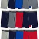 Fruit of the Loom Men's Coolzone Boxer Briefs, Moisture Wicking & Breathable, Assorted Color Multipacks (Medium)