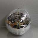 16-Inch Large Disco Ball  Mirror Ball Disco Ball Decor for Parties, Weddings, and Fun Party Events