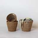 Baskets, Set of 3 for Home, Office, Dorm Room, Living Room, Bedroom, Bathroom, Nursery Storage and Organization (16x16/14x13/13x9 inch)
