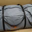 KTT Extra Large Tent 12 Person(A),Family Cabin Tents,2 Rooms,3 Doors and 3 Windows with Mesh,Straight Wall,Waterproof,Double Layer,Big Tent for Outdoor,Picnic,Camping,Family Gathering(Brown)