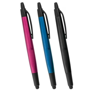 ReTrak ETESSTYLUS Retractable 2-in-1 Pen & Stylus, 3 pk