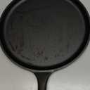 Lodge L9OG3 Cast Iron Round Griddle, Pre-Seasoned, 10.5-inch - Made in USA, Compatible with Stovetop, Oven, Grill & Campfire