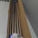 Suclain 8 Psc Clip on Dust Mop Handle with Chuck 51.18 Inch Stainless Steel Flexible Maneuvering Mop Stick Replacement for Home Restaurant Kitchen Office Bathroom Wood Laminate Tile Floor Cleaning