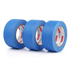 3 Pack Blue Painters Tape 1.88 Inches x 60 Yards, Premium Crepe Paper Masking Tape for Painting, Crafts and DIY - Professional Grade Paint Tape, UV Resistant, No Residue and Easy Removal