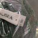 High Waisted Ribbed Bikini Swimsuit - Women Two Piece Bathing Suit One Shoulder Swimwear 2025 Black. Size M