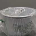 8" Pool Skimmer Basket for Inground Pool Compatible with Pentair U-3 Skimmer Basket 08650-0007 and Hayward SP1070 SPX1070E Pool Basket ，Stainless Steel Handle，Rubber Grip & Built in weighting，White