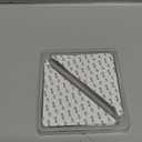 Rabenda 12 Pcs Rug Tape, Non Slip Rug Pads Grippers for Hardwood Floors and Tiles, Reusable Carpet Tape for Area Rugs, Double-Sided Adhesive Rug Stickers Keep Corners Flat (Black)