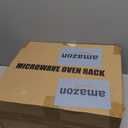 Microwave Stand, 3-Tier Expandable(17.4"-27.4") Microwave Oven Rack, Heavy Duty Adjustable Shelf with 9 hooks, Kitchen Organizer Storage Shelves for Pantry, Countertop, Coffee Bar, Office, Dorm, White