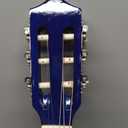 30" Left Handed Wood Guitar with Case and Accessories for Kids/Girls/Boys/Teens/Beginners (Blue)