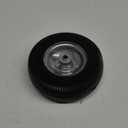 8.5" Flat Free Solid Polyurethane Tire and Wheel, 2.80/2.50-4 PU Airless Tires with 1/2" Ball Bearings, 3" Centered Hub for Hand Truck/Utility Cart/Dollies/Garden Trailers/Various Carts, 1 Pc
