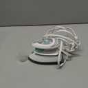 BEAUTURAL Mini Travel Steam Iron for Clothes with Dual Voltage, Temperature Control, NonStick Soleplate and Cord Storage, Ideal for Sewing, Quilting and Handcraft