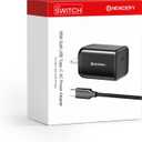 NEWDERY USB-C 65W GaN Charger for Nintendo Switch 2 (TV Mode), Small PD PPS USB-C Fast Wall Charging Block with 5ft Cable for Switch, Steam Deck, ROG Ally, iPhone, Android, Tablet & Laptop