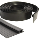 Long Black Vinyl Adjustable Width Bug Strip - Screen Door Bug Seal Strip & Draft Stopper - Draft & Insect Blocker Seal Strip for Windows, Door & Patio - Weather Stripping Strip