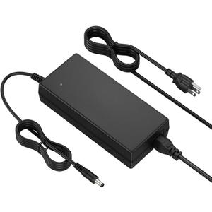 24V 5A Power Supply 120W AC to DC Adapter, 100-240V Input to 24 Volt 5 Amp Transformer, 5.5x2.1mm Tip with 5.5x2.5mm Compatible, for LED Strip Light, CCTV Camera, 3D Printer, Router