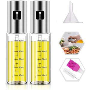 Oil Sprayer for Cooking,2 Pack 100ml Olive Oil Spritzer,Oil Sprayer for Air Fryer, Salad,BBQ,Roasting