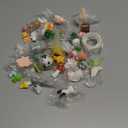 40 Sets Valentine's Day Pocket Hug Token Gifts Bulk Mini Resin Animals with Pocket Hug Cards Bulk for Friend Boyfriend Girlfriend (Lovely)