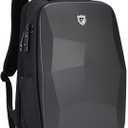 FENRUIEN Hardshell Backpack Expandable,Anti Theft Laptop Backpack for Men with USB Port,Water Resistant Computer Bag 17.3 Inch for Travel/Business