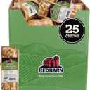 Redbarn Pet Products Bully Coated Large Dog Bone, 25-Count
