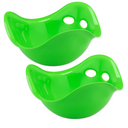 Goji Baby Wobble Chair - Sensory Spinning Seat for Kids - Playtime Toddler Spin Toy - Sand, Snow, Pool, Classroom, Home - Stackable Scoop Chairs (Green)