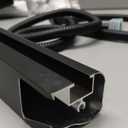 Matte Black Hand Shower with Slide Bar, 3-Function High Pressure Handheld Shower Head with Slide Bar, Stainless Steel Adjustable Height 25" Long Slide Bar Combo Shower Faucet, Wall Mount