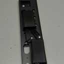 GQIRIL Steel TV Top Shelf  Adjustable Monitor Shelf Floating Stand with 2 Storage Boxes, Computer Screen Mounted Storage Bracket for Soundbar Router Cable Box Game Console Remote (36.65 x 4.33 Inch)