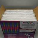 Party City 48pk LED Foam Glow Sticks 14- Glow in the Dark Party Supplies Favors, Colorful Flashing Wand with 3 Modes, Foam Light Up Sticks Bulk Party Pack for Wedding, Birthday, Concert