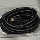 GE Home Electrical GE DVI-D Dual Link Cable, 10 Foot Cable, Video, 1600 X 1200 and Higher, for PC, Digital Monitor or HDTV, Black, 34508