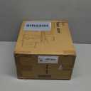 Qcen Juicer Machine, 800W Centrifugal Juicer Extractor with Wide Mouth 3 Feed Chute for Fruit Vegetable, Easy to Clean, Stainless Steel, BPA-free (Black)