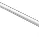 Moen Home Care Bathroom Safety 48 Inch Stainless Steel Handicap Grab Bar for Bathtub and Shower, Elderly Assistance Product with Concealed Screws, Polished Brass, 8748 (Silver)